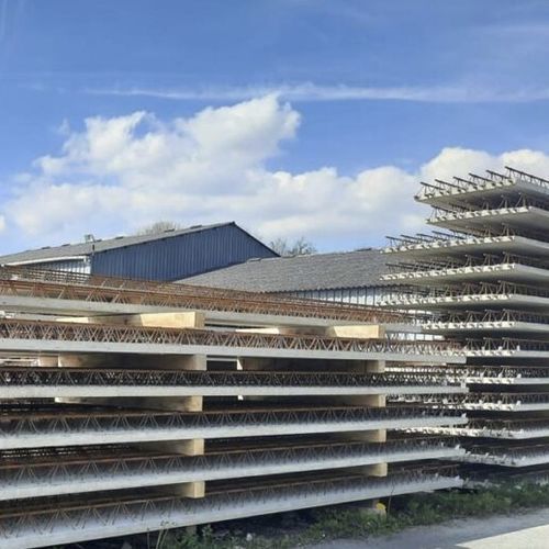 Lastra predalle prefabbricata - Groupe Saint Léonard - in cemento armato