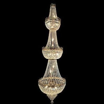 Lampadario contemporaneo - 0100 - CRISTALUX LIGHTING DESIGN - in cristallo / contract / rotondo