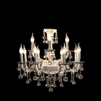 Lampadario contemporaneo - 165 - CRISTALUX LIGHTING DESIGN - in cristallo / da 6 lampadine / da 8 lampadine