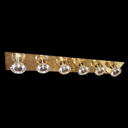 Plafoniera contemporanea - 1037 - CRISTALUX LIGHTING DESIGN - rettangolare / lineare / in acciaio inossidabile