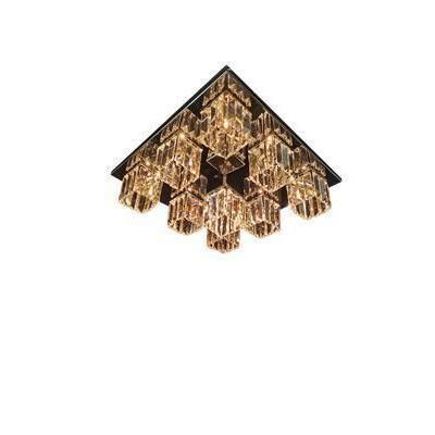 Lampadario contemporaneo - 555 - CRISTALUX LIGHTING DESIGN - in acciaio inossidabile / in cristallo / da 9 lampadine
