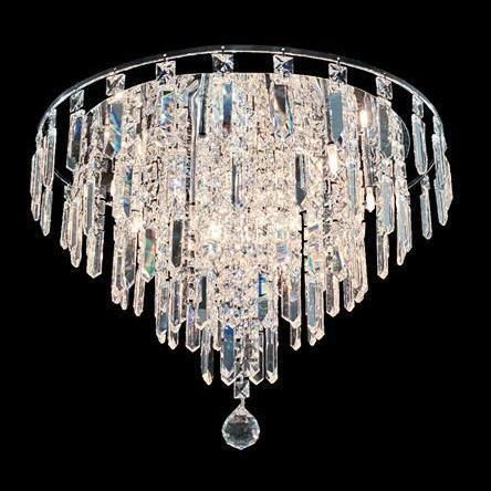 Plafoniera moderna - 8520 - CRISTALUX LIGHTING DESIGN - circolare / scultura / in acciaio inossidabile