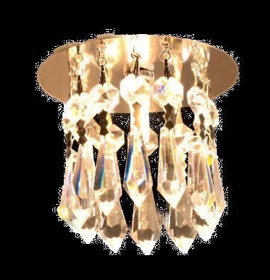 Plafoniera contemporanea - 401 - CRISTALUX LIGHTING DESIGN - rotonda / in acciaio inossidabile / in cristallo