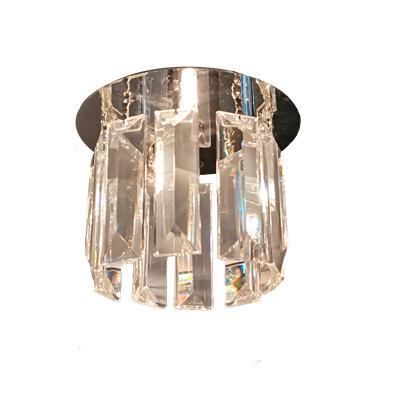Plafoniera contemporanea - 611 - CRISTALUX LIGHTING DESIGN - rotonda / geometrica / in acciaio inossidabile