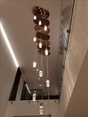 Lampadario design - 17611/200x80 - CRISTALUX LIGHTING DESIGN - contract / quadrato