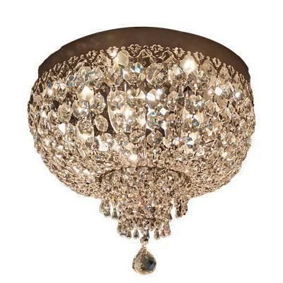 Plafoniera classica - 0101 series - CRISTALUX LIGHTING DESIGN - rotonda / in metallo / in cristallo