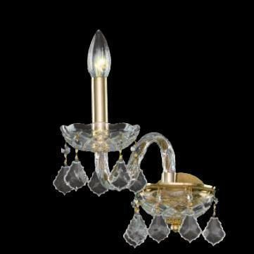 Lampadario classico - CRISTALUX LIGHTING DESIGN - in cristallo / con 1 punto luce / a candelabro