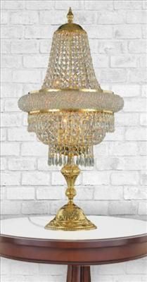 Lampada da tavolo - 5045/35 - CRISTALUX LIGHTING DESIGN - in cristallo / contemporanea / con cavo