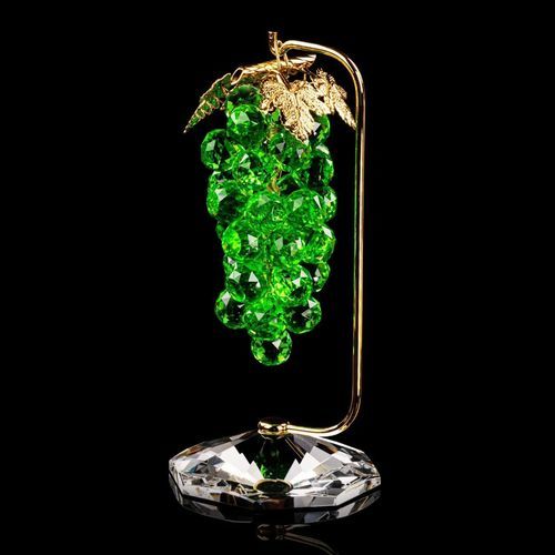 Scultura in metallo - 501/35/13GREENGOLDEN - CRISTALUX LIGHTING DESIGN - in cristallo / da appoggio / contract