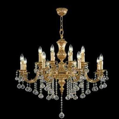 Lampadario classico - CRISTALUX LIGHTING DESIGN - in metallo / in cristallo / a candelabro