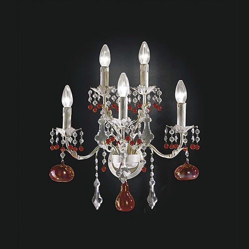 Applique in stile - FRUIT - BEBY ITALY SRL - da interno / in metallo / in vetro soffiato