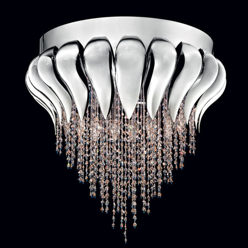 Lampadario contemporaneo - BOUQUET - BEBY ITALY SRL - in cristallo / in metallo / a cascata