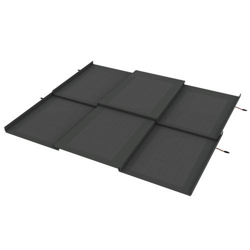 Tegola fotovoltaica - ARDESIA 600 - AHLUX ITALIA SRL - piana / solare / in vetro