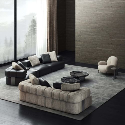Divano modulare - XIAN DI  - DASH CASA GROUP CO.LTD - contemporaneo / per interni / in rovere