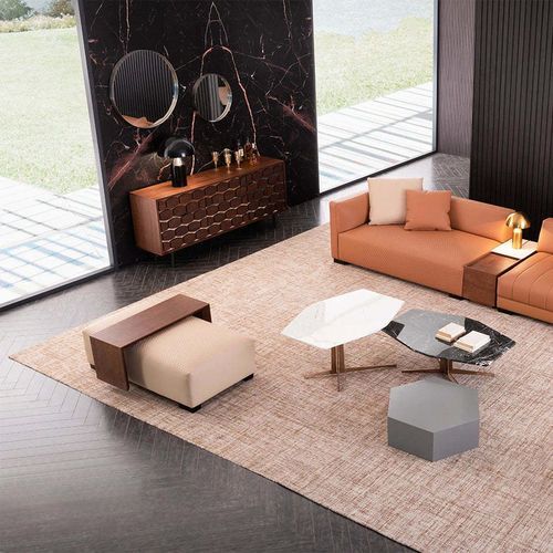 Credenza moderna - PEERAGE - DASH CASA GROUP CO.LTD - in acciaio / in acciaio inossidabile / impiallacciata in legno