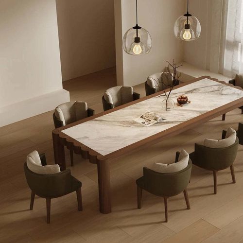 Sedia da pranzo contemporanea - SHAN ZHU - DASH CASA GROUP CO.LTD - per interni / in pelle / in legno massiccio