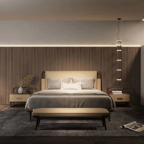 Letto matrimoniale - ROUND  - DASH CASA GROUP CO.LTD - singolo / contemporaneo / imbottito