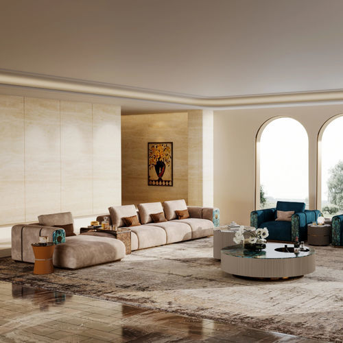Divano contemporaneo - HESTIA’S ODE  - DASH CASA GROUP CO.LTD - per interni / da sala / in metallo