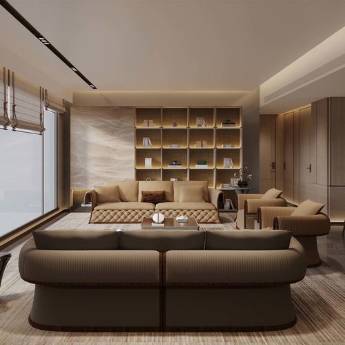 Divano contemporaneo - ZUNYUN CHENGJING - DASH CASA GROUP CO.LTD - in legno massiccio / in pelle / con braccioli