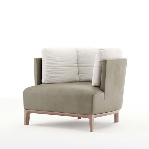 Poltrona in stile - SHAN ZHU EMBRACE - DASH CASA GROUP CO.LTD - in pelle / in tessuto / in legno massiccio