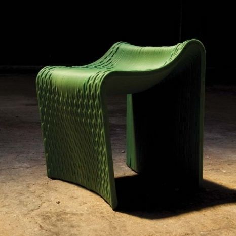 Sgabello contemporaneo - SN 2.0 - BlueCycle - in plastica / con supporto in plastica / doppio