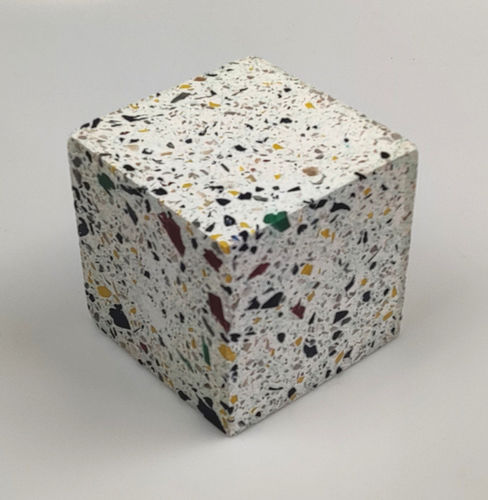 Fermacarte in plastica - SMALL  CUBE - BlueCycle - di carta