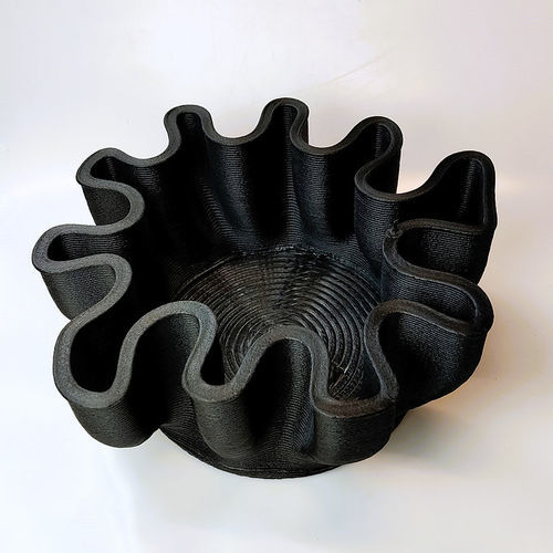 Ciotola in plastica - LARGE  - BlueCycle - in corallo / contemporanea
