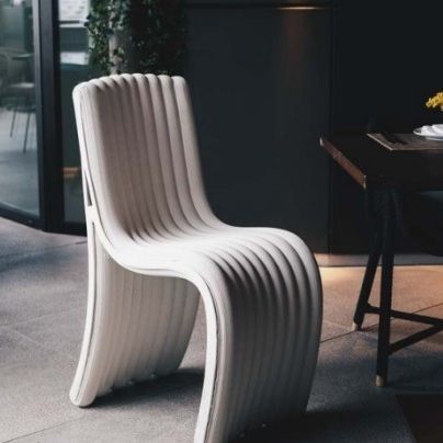 Sedia contemporanea - COCH - BlueCycle - da interno / in plastica / con supporto in plastica