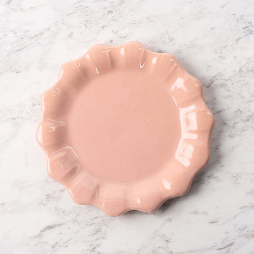 Piatto per dessert - MAISON PICHON - rotondo / in ceramica smaltata / per ristorante