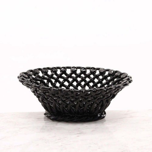 Fruttiera fatta a mano - LISA ICONIQUE - MAISON PICHON - in ceramica smaltata / per uso contract / per hotel