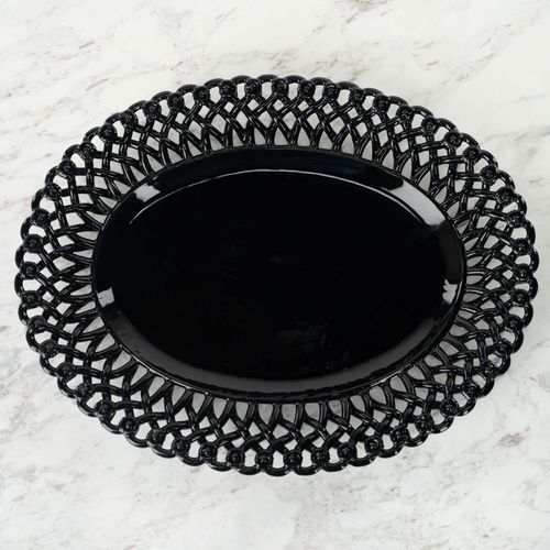 Piatto da portata in ceramica smaltata - MAISON PICHON - per uso residenziale / per ristorante / fatto a mano