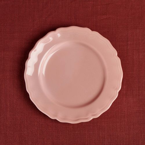 Piatto per dessert - MAISON PICHON - rotondo / in ceramica smaltata / per hotel