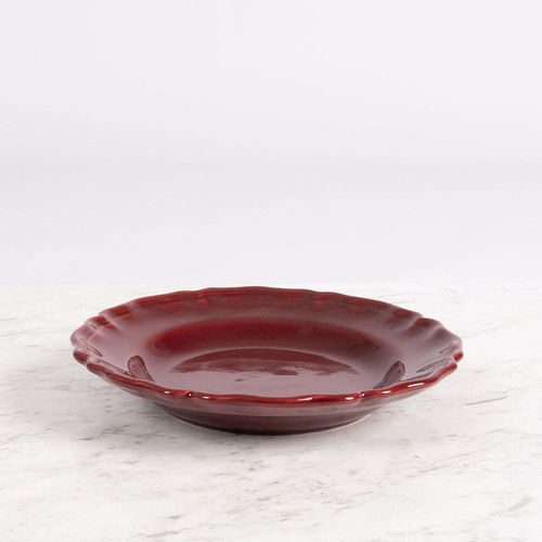 Piatto fondo - MAISON PICHON - rotondo / in ceramica smaltata / per ristorante