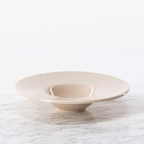 Piatto fondo - NID - MAISON PICHON - rotondo / in ceramica smaltata / per ristorante