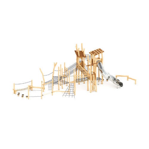 Struttura ludica per enti locali - RPX4002-N - ASLIPARK ÇEVRE TASARIM VE MÜH. SAN. DIŞ TİC. LTD. ŞTİ (Robiwood) - per parco giochi / per spazi pubblici / in corda