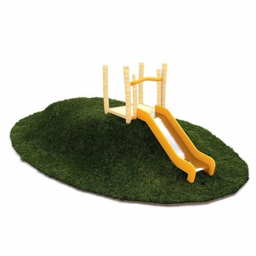 Scivolo dritto - SK2000-N - ASLIPARK ÇEVRE TASARIM VE MÜH. SAN. DIŞ TİC. LTD. ŞTİ (Robiwood) - su collinetta / per parco giochi / in acciaio inossidabile