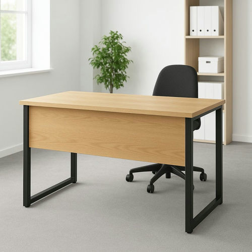 Scrivania per open space - DBF 820 - UAB "Dzūkijos baldų fabrikas" - da terra / design minimalista / in metallo