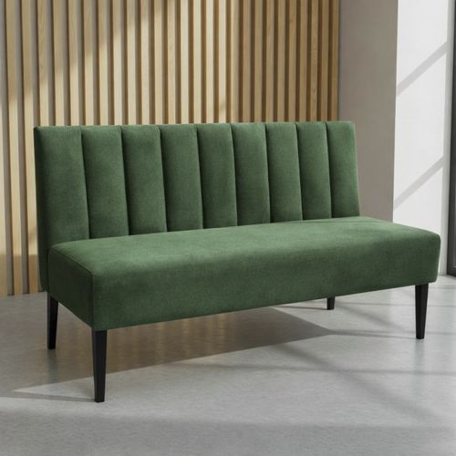 Divanetto imbottito contemporaneo - DBF 550 - UAB "Dzūkijos baldų fabrikas" - in tessuto / in espanso / con supporto in legno