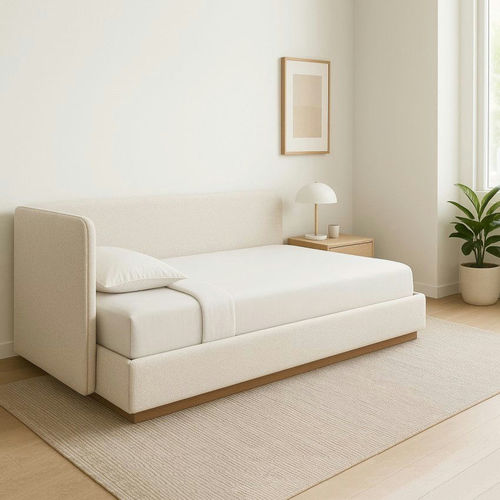 Divano letto - DBF 789 - UAB "Dzūkijos baldų fabrikas" - contemporaneo / per interni / in tessuto