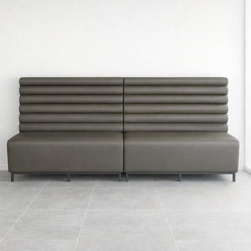 Divanetto imbottito contemporaneo - DBF 874 - UAB "Dzūkijos baldų fabrikas" - in tessuto / in legno compensato / in espanso