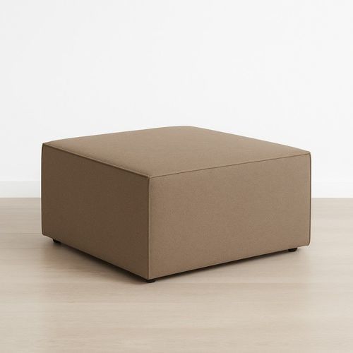 Pouf design minimalista - DBF 879 - UAB "Dzūkijos baldų fabrikas" - in tessuto / in schiuma di poliuretano / quadrato
