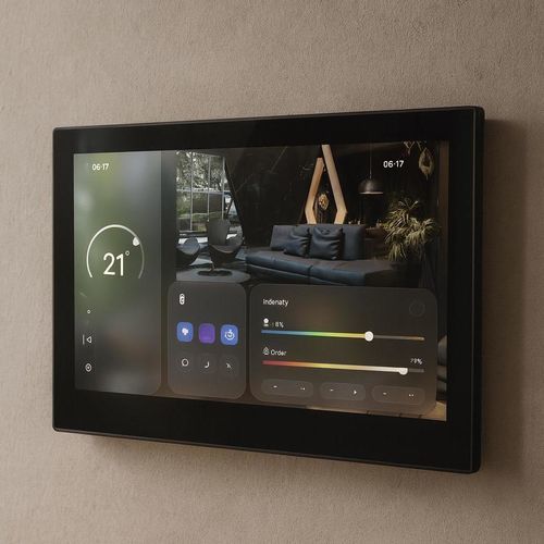 Touch screen per sistema domotico - EVI-YZ10P - EVI - per impianto domotico / per sicurezza / per controllo accessi