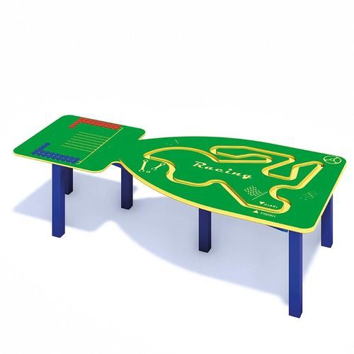 Tavolo da gioco per bambini interattivo - BIGLIE E DAMA  - MACAGI s.r.l. - per esterni / contemporaneo / per parco giochi