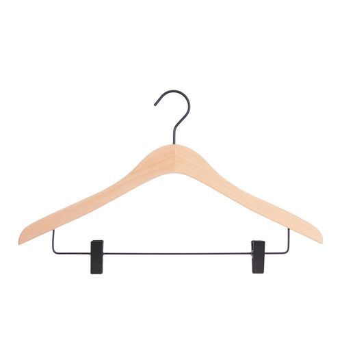 Gruccia in legno - HTSPC44_RAW_BL - Best Mannequins BV - per negozio di abbigliamento