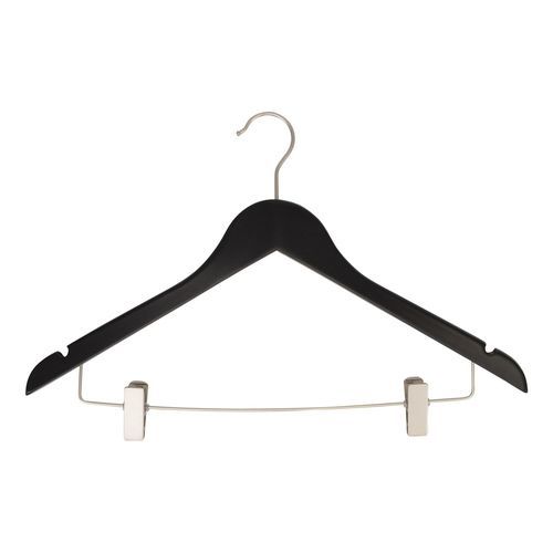 Gruccia in nichel - HTPC44_BL_N - Best Mannequins BV - in legno con vernice di protezione opaca / per negozio di abbigliamento