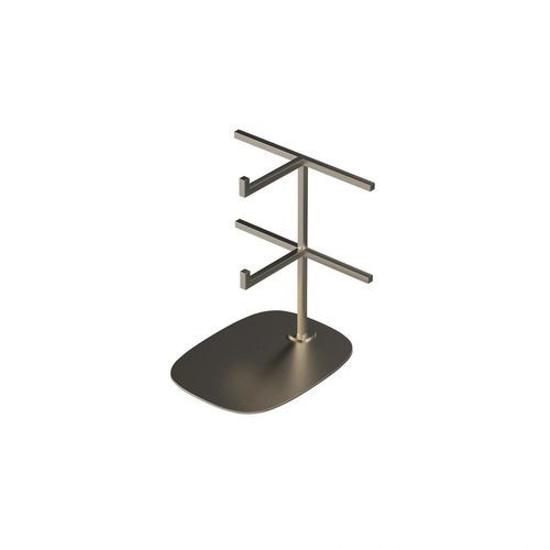 Espositore di ottica - FORM022_BS - Best Mannequins BV - in acciaio inossidabile spazzolato / 2 ripiani / per negozio