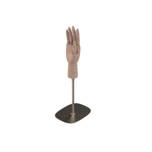 Mano donna - FORM040_BS+FRH_RW - Best Mannequins BV - moda / in acciaio inossidabile spazzolato / in legno