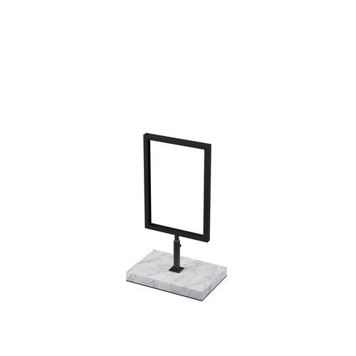 Pannello informativo da appoggio - INT014_BL+MA01 - Best Mannequins BV - per uso commerciale / pubblicitario / in acciaio con rivestimento a polvere