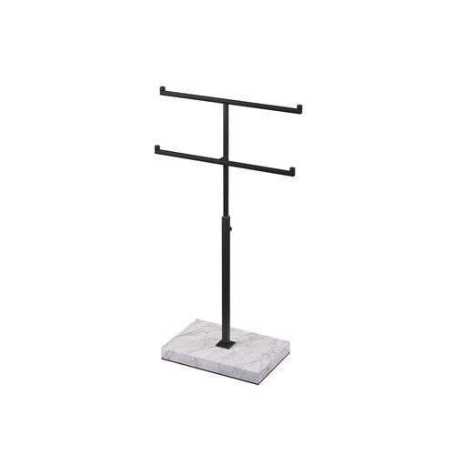 Espositore per bigiotteria - INT001_BL+MA01 - Best Mannequins BV - da bancone / in marmo / in acciaio con rivestimento a polvere