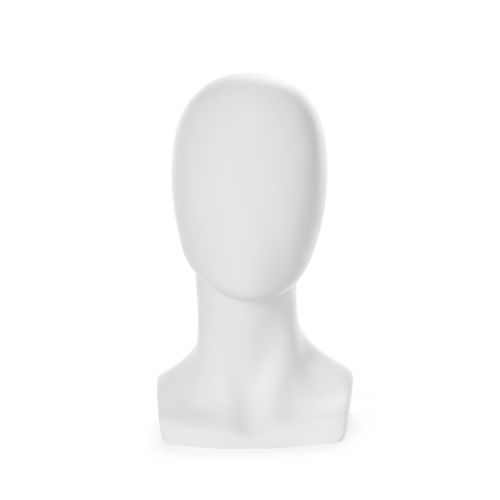 Testa donna - LT39_WH - Best Mannequins BV - astratta / in poliestere / in fibra di vetro